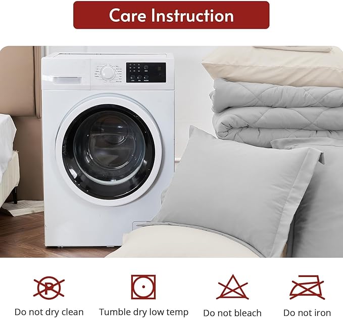 Comforter Set - King - 7 Piece