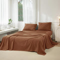 Linen Bed Sheet Set - Full - 4 Piece