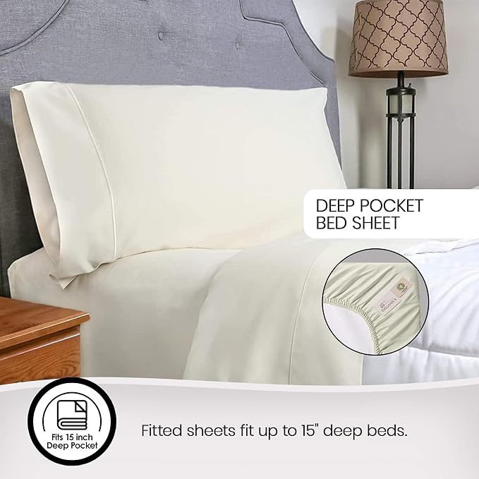 Bed Sheet Set - Full - 4 Piece