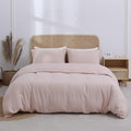Linen Duvet Cover Set - King - 3 Piece