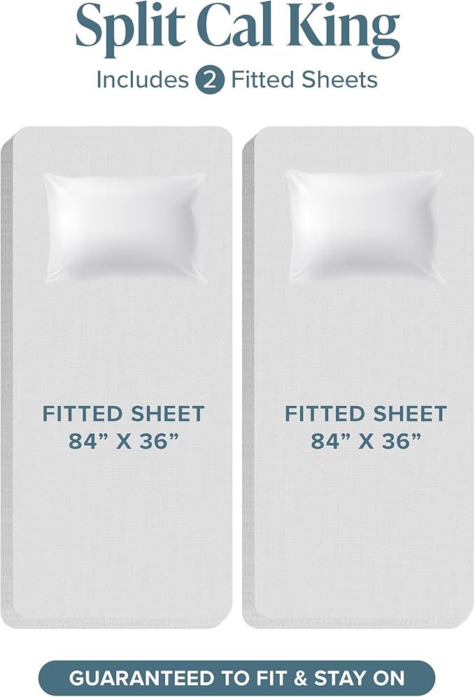 Bed Sheet Set - California King - 4 Piece