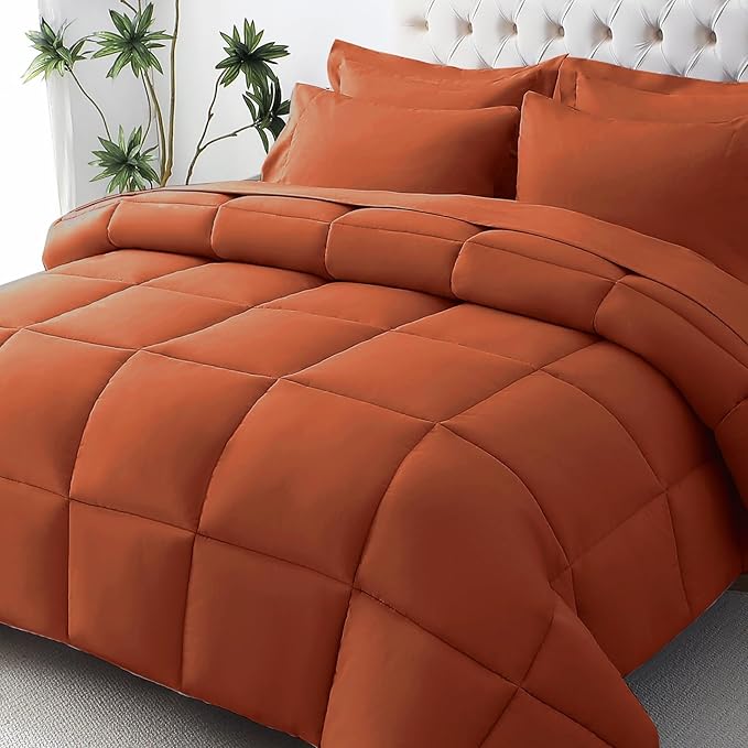 Down Alternative Comforter Set - King - 7 Piece