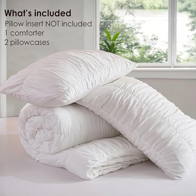 100% Cotton Comforter Set - Queen - 3 Piece