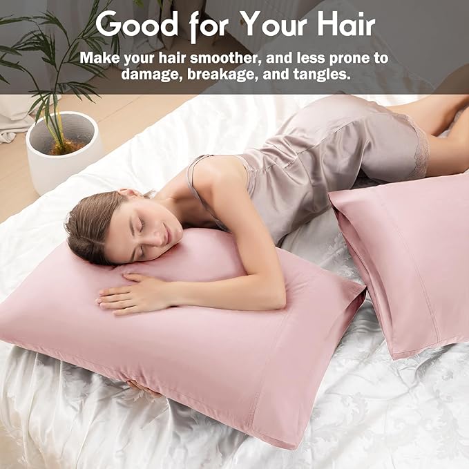 Bamboo Cooling Pillowcase Set - King - 2 Pack