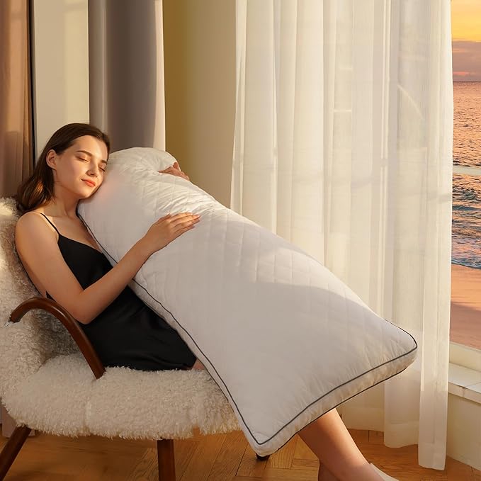 Memory Foam Body Pillow - Full - 20 x 54 in