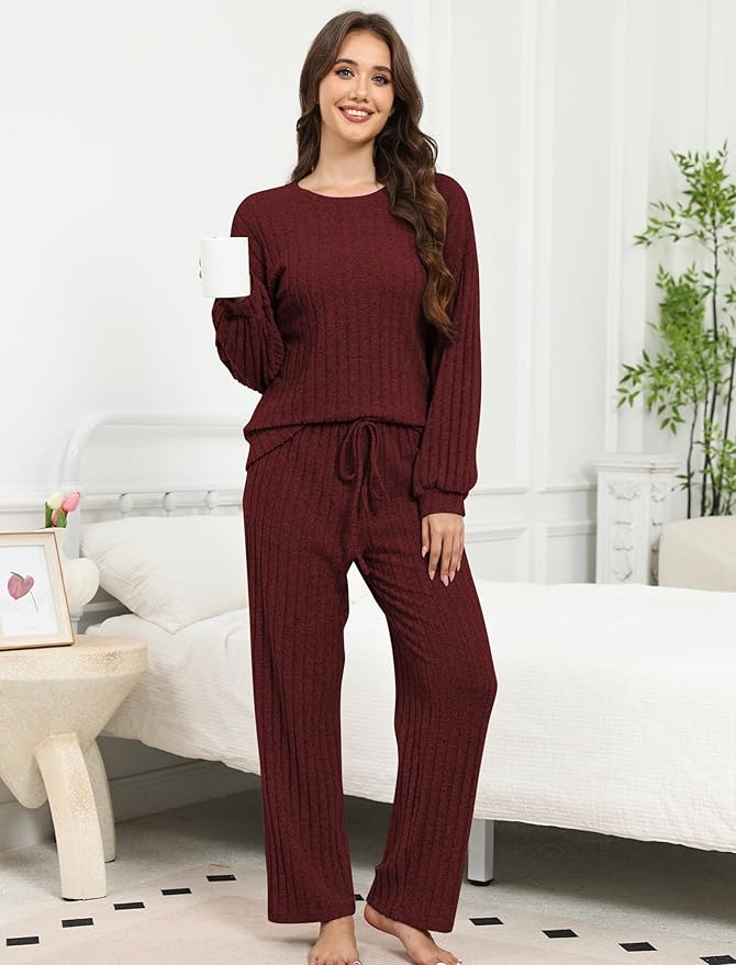 Women's Pants Pajama Set - Long Sleeve - 2 Piece