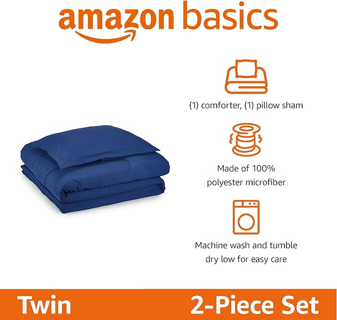 Microfiber Comforter Set - Twin - 2 Piece