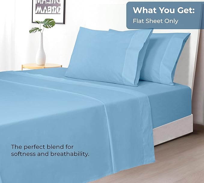 Linen Flat Sheet - Twin XL