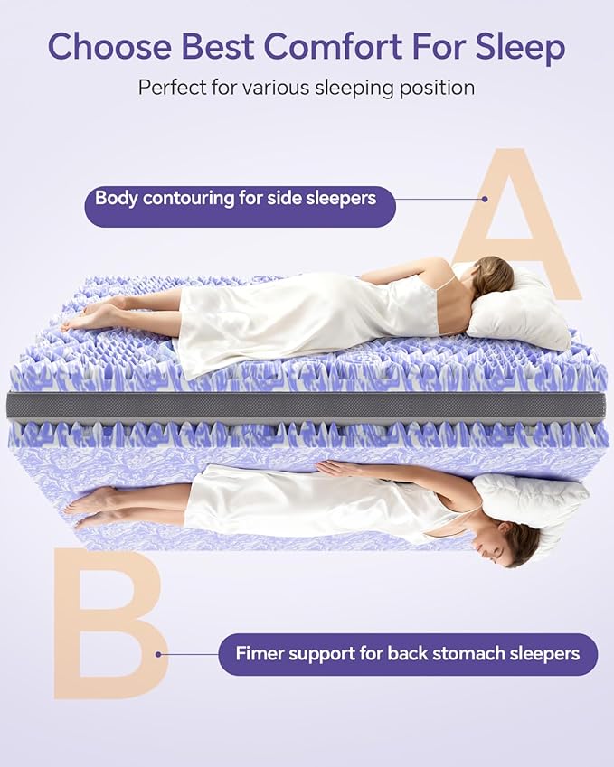 Memory Foam Mattress Topper - King