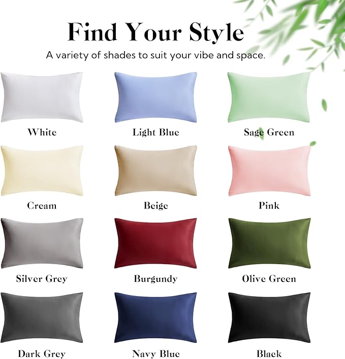 Bamboo Cooling Pillowcase - Standard