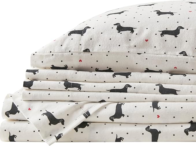 Flannel Bed Sheet Set - Twin - 3 Piece