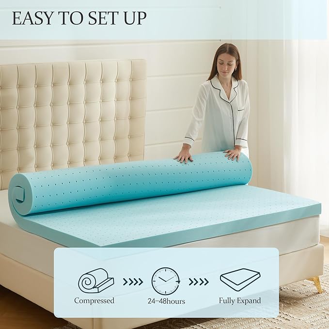 Memory Foam Mattress Topper - Full