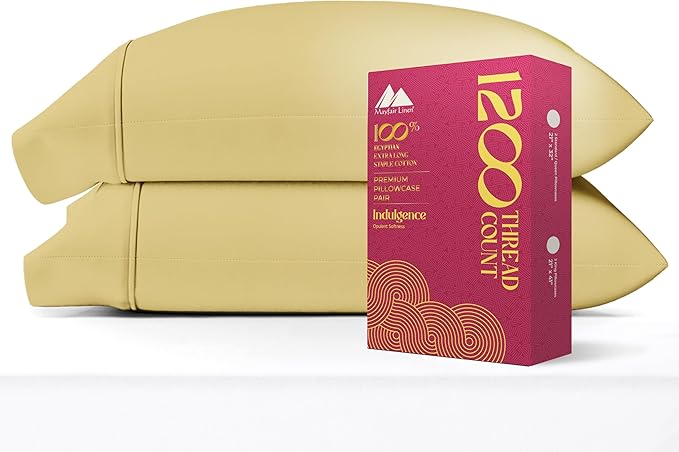 Linen Pillowcase Set - Queen - 2 Piece