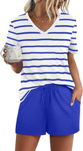 Women's Pajama Set - Short Sleeve - 2 Piece
