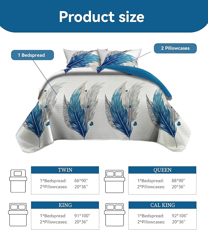 Microfiber Bedding Set - King - 3 Piece