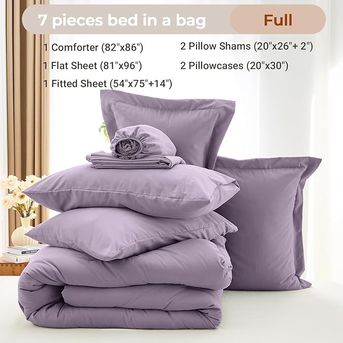 Comforter Set - Full - 7 Piece