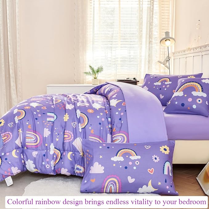 Microfiber Comforter Set - Full - 6 Piece