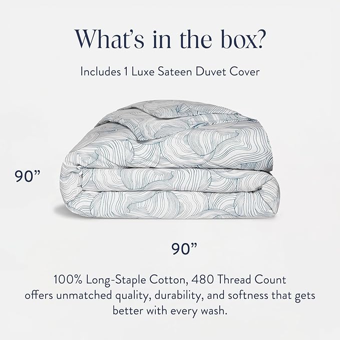 100% Cotton Duvet Cover - Queen