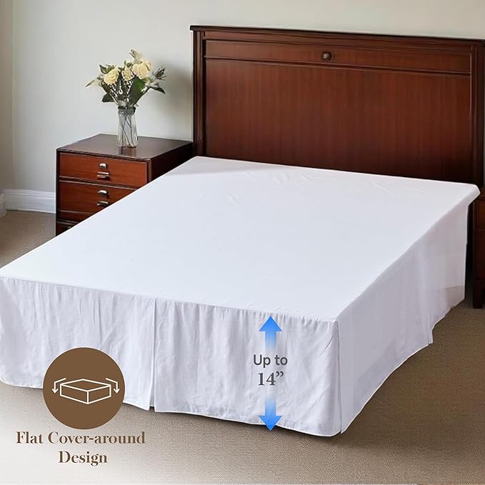 Linen Bed Skirt - King