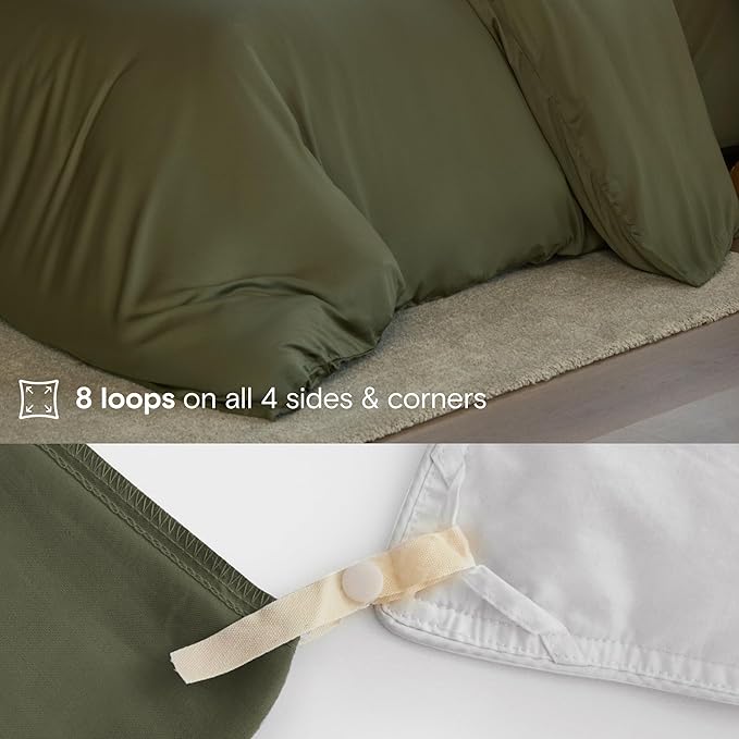 Bamboo Cooling Duvet Cover Set - Twin XL
