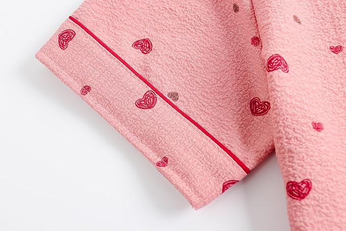 Shorts Pajama Set - Short Sleeve - 2 Piece