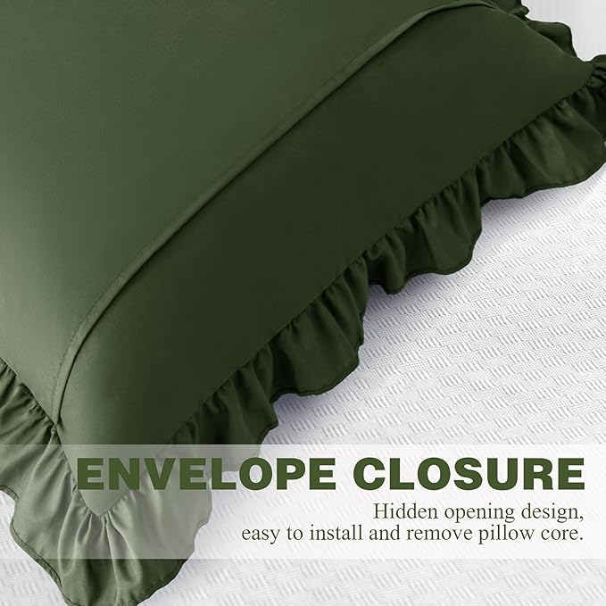 Microfiber Pillowcase Set - 18 x 18 in - 2 Piece
