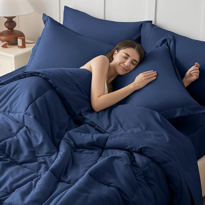 Down Alternative Comforter Set - King - 7 Piece