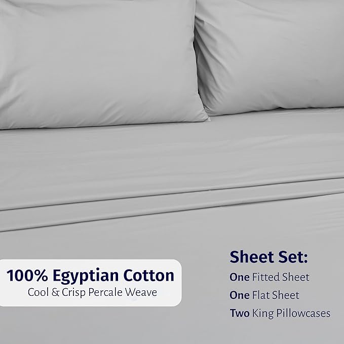 Bed Sheet Set - King - 4 Piece