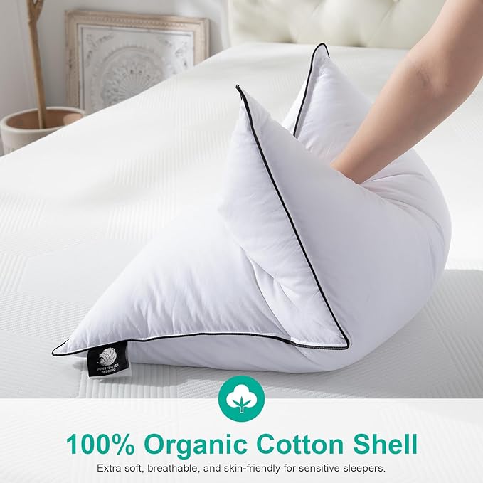 Bed Pillow - King - 2 Piece