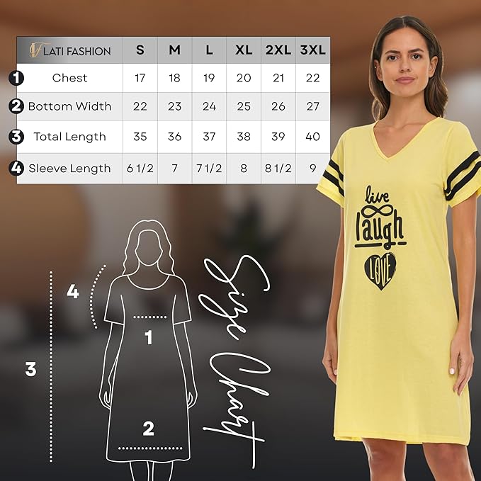 Women's Loungewear - Short Sleeve - 3 Pack