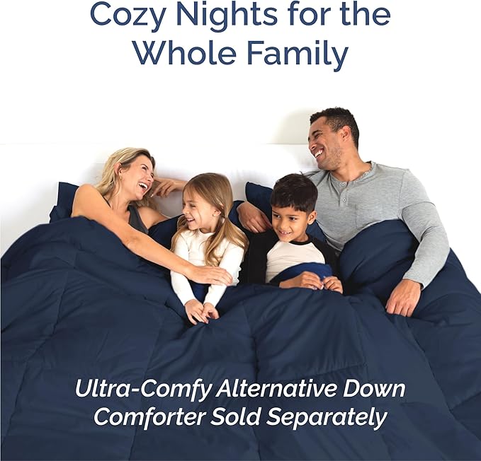 Cooling Bed Sheet Set - King - 16 in Deep Pocket - 6 Piece