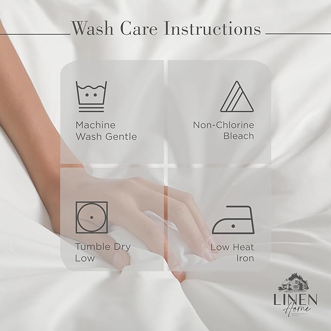 100% Cotton Bed Sheet Set - California King - 4 Piece