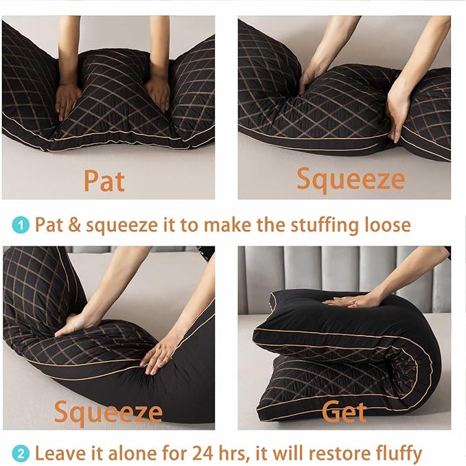 Memory Foam Body Pillow - Full - 20 x 54 in