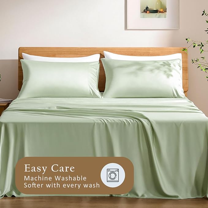 Bamboo Cooling Pillowcase Set - King - 2 Piece