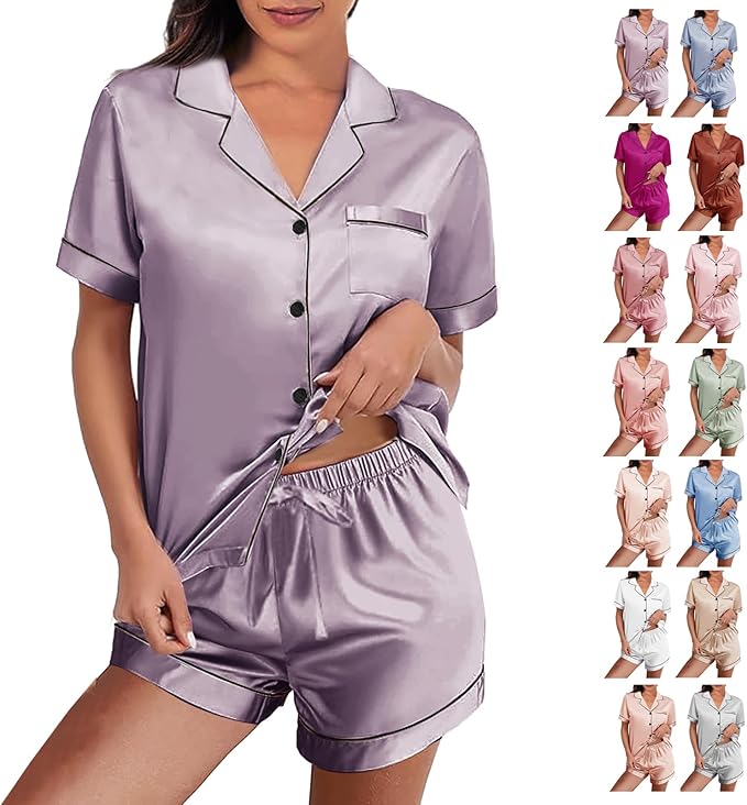 Satin Pajama Set