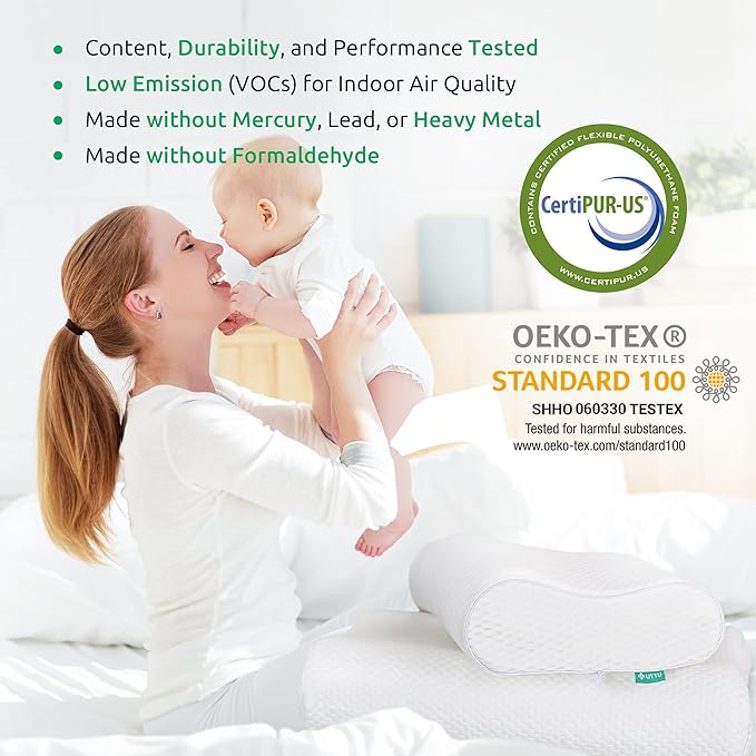 Memory Foam Cooling Bed Pillow