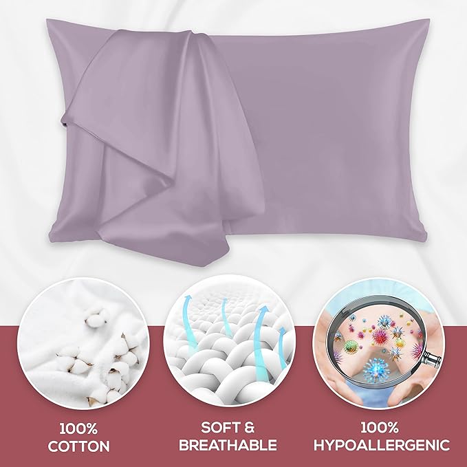 Linen Pillowcase Set - Standard - 2 Pack - 2 Piece