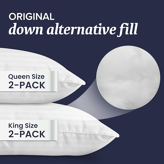 Down Alternative Bed Pillow - King