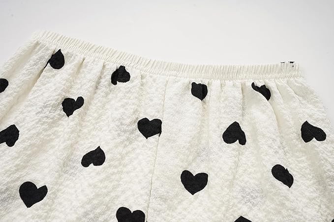 Shorts Pajama Set - Short Sleeve - 2 Piece