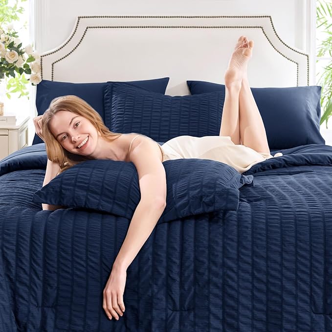 Down Alternative Comforter Set - King - 7 Piece