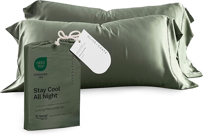 Cooling Pillowcase Set - King - 2 Piece