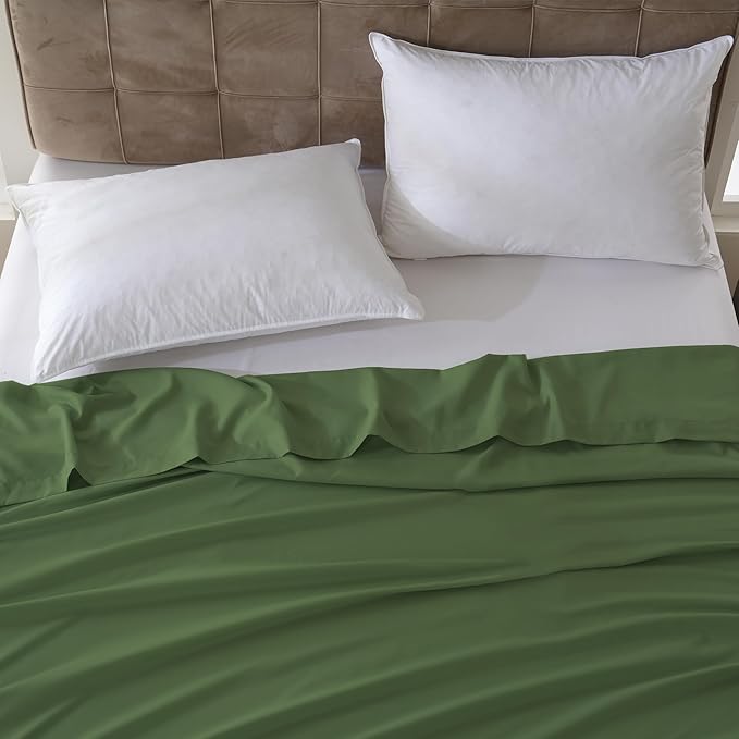 Microfiber Hypoallergenic Flat Sheet - 6 Pack