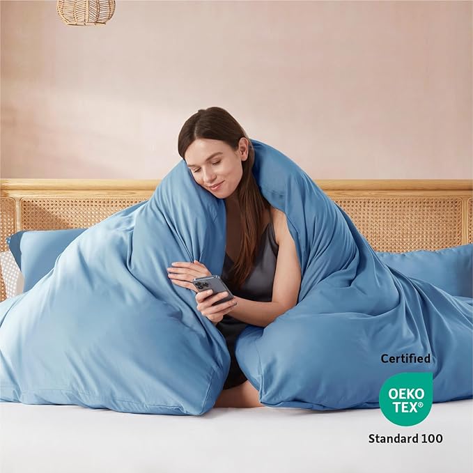 Duvet Cover Set - Queen - 90 x 90 in - 3 Piece