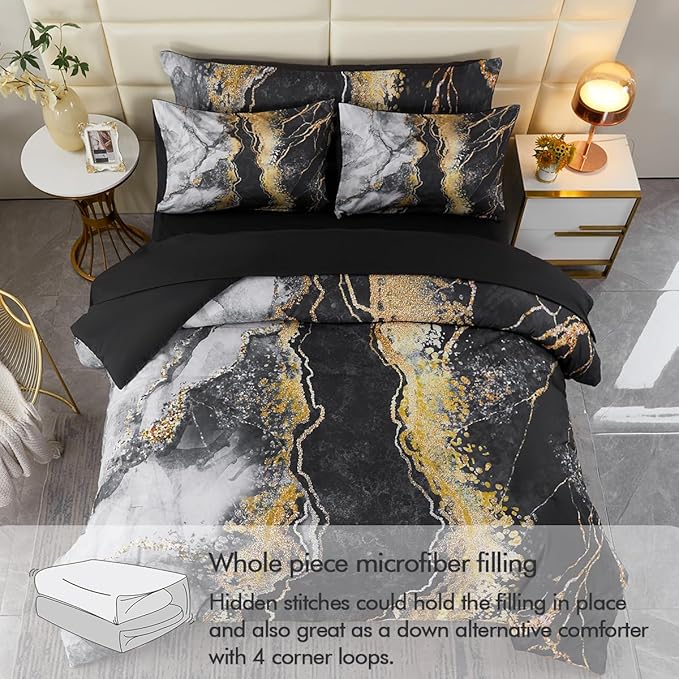 Comforter Set - Queen - 6 Piece