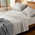 100% Cotton Bed Sheet Set - Queen - 4 Piece