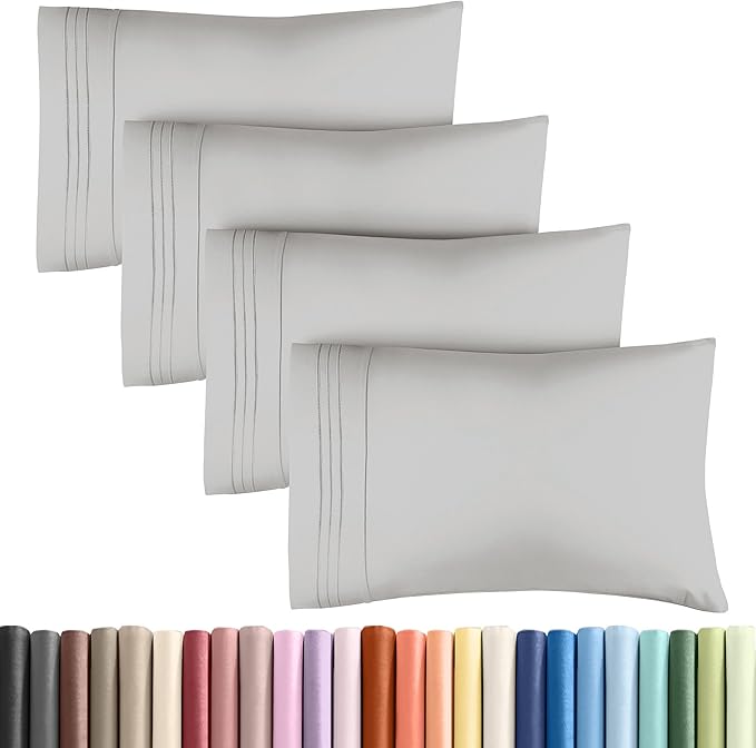 Pillowcase Set - Queen - 4 Piece