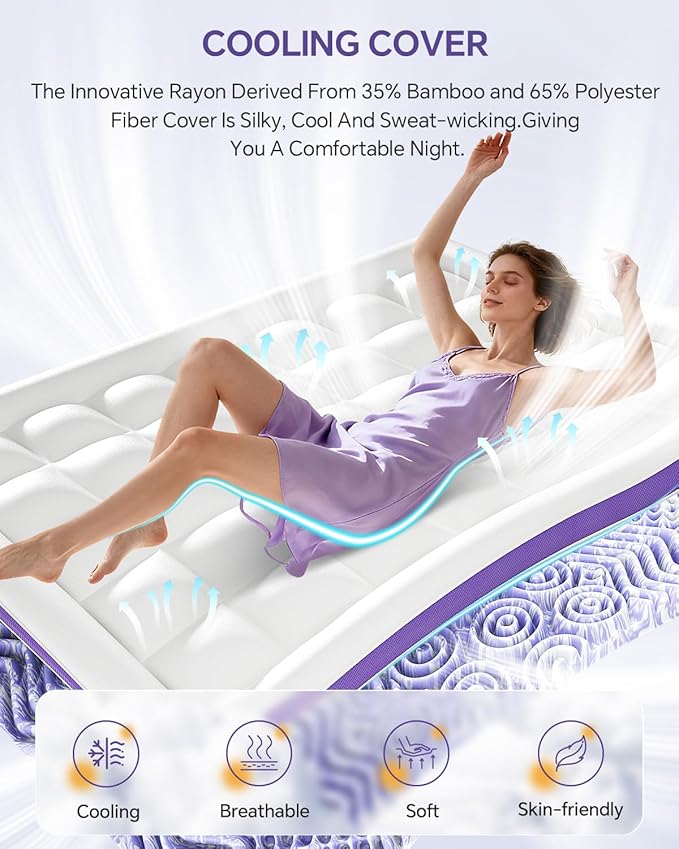 Memory Foam Mattress Topper - King