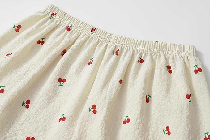 Shorts Pajama Set - Short Sleeve - 2 Piece