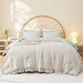 Linen Comforter Set - King - 104 x 90 in - 3 Piece