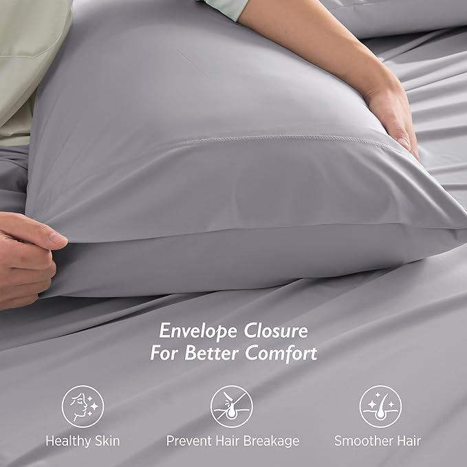Cooling Pillowcase Set - King - 2 Pack